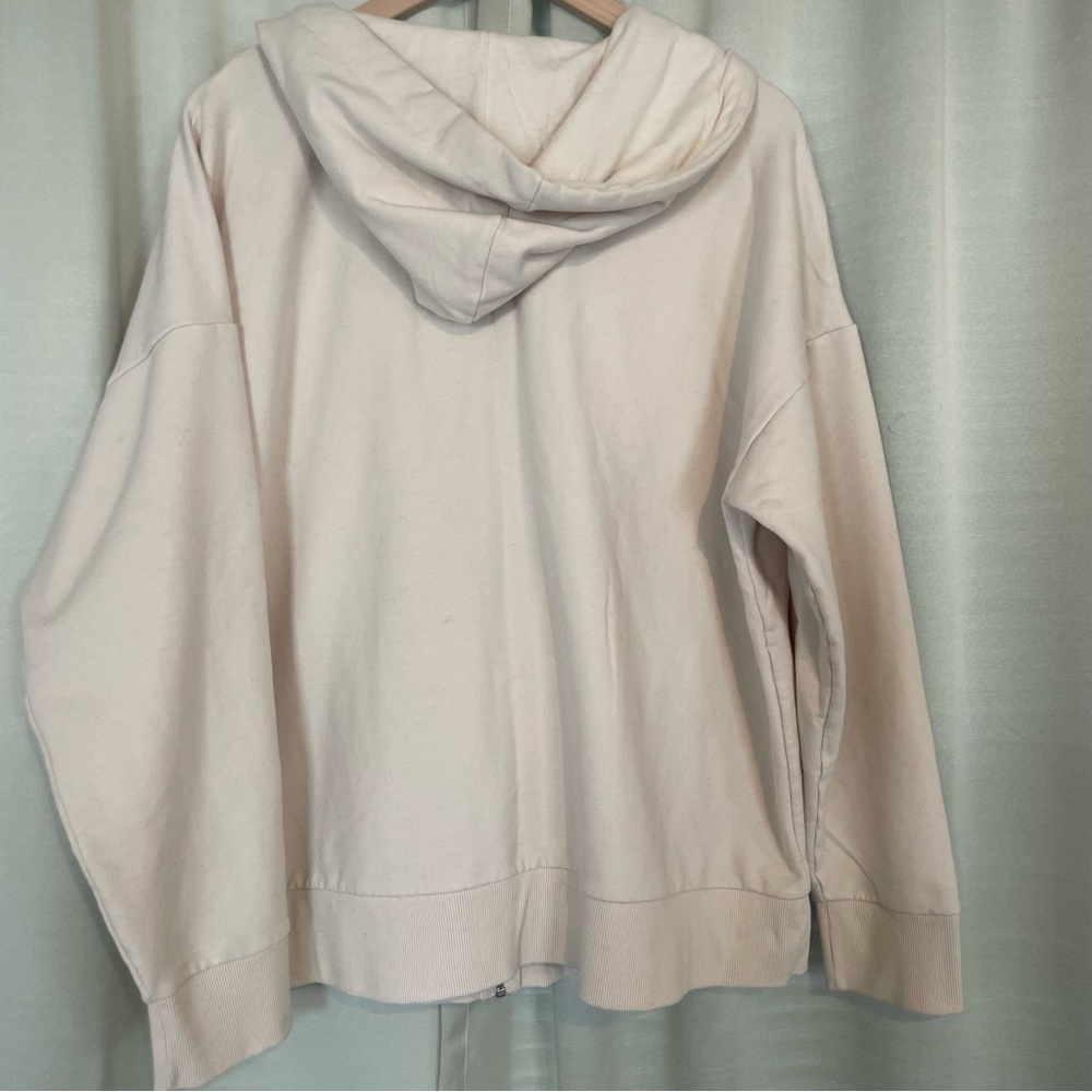 Time and Tru Cream Zip-Up Hoodie - Picture 8 of 9